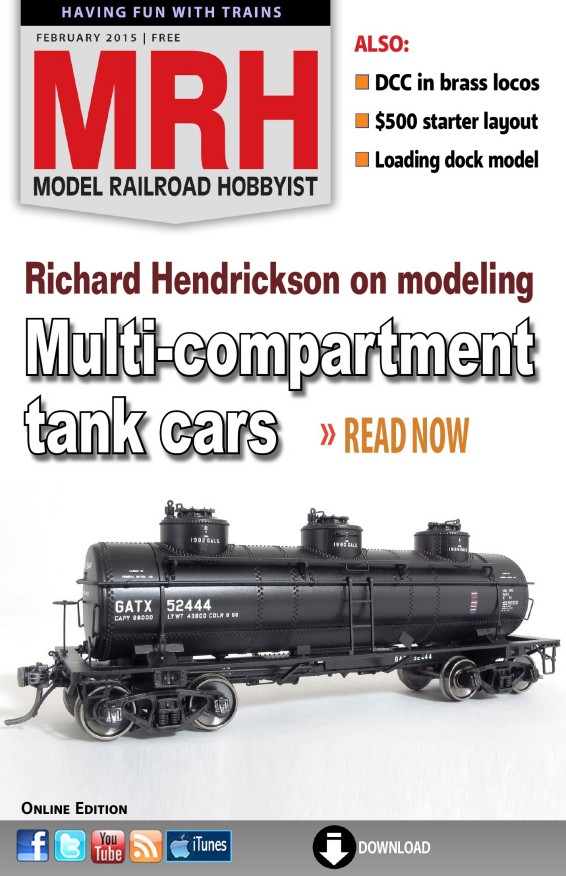 HO Brass Model Train - NWSL Logging Tank Car 6,000 Gallon - Unpainted